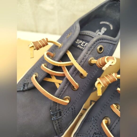 Sperry Top Sider Women's Navy Casual Shoes Sneakers Sz 7 - Picture 6 of 16